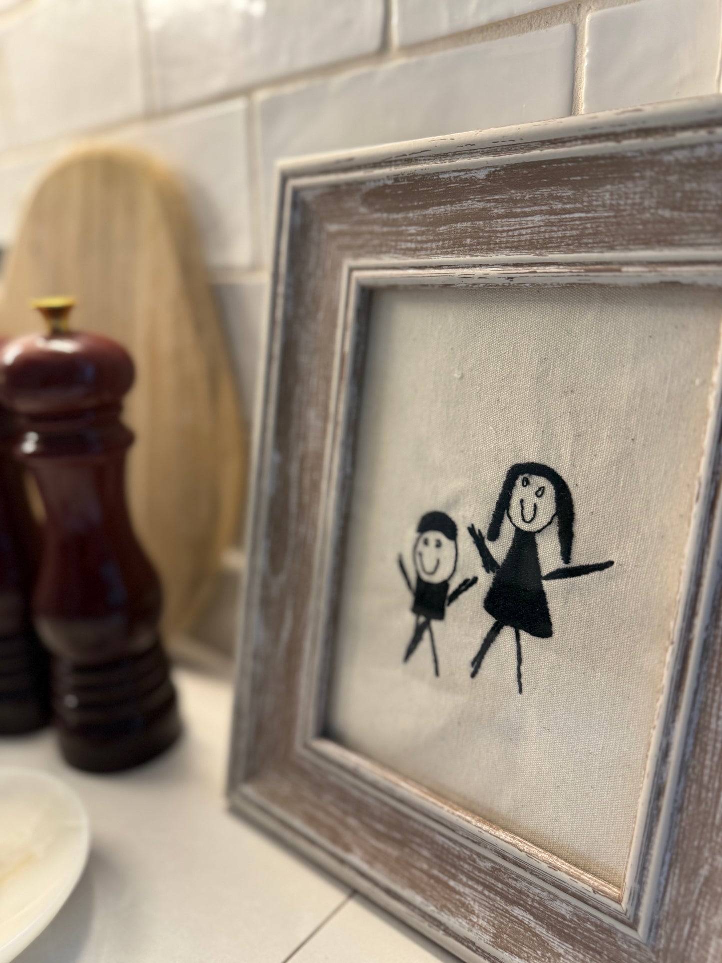 Embroidered Drawing