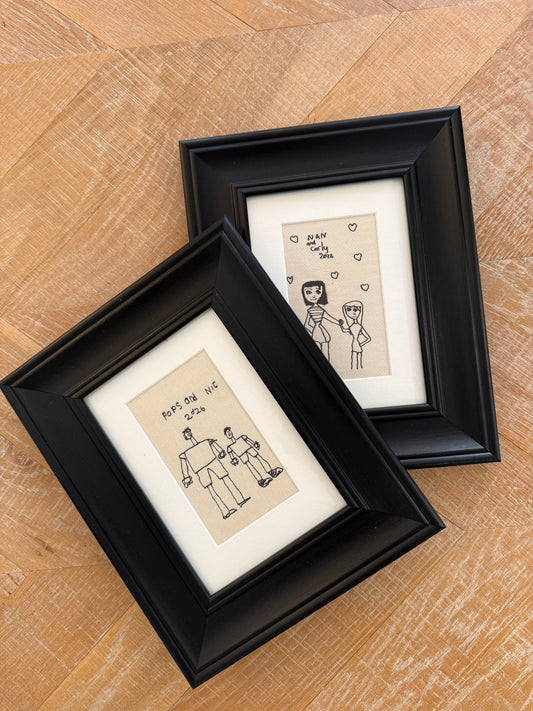 Embroidered Drawing
