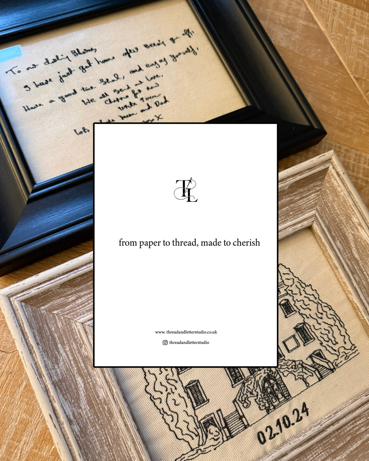 Thread & Letter Gift Card